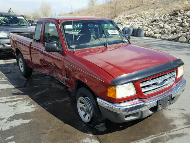 1FTYR14U82PA39635 - 2002 FORD RANGER SUP RED photo 1