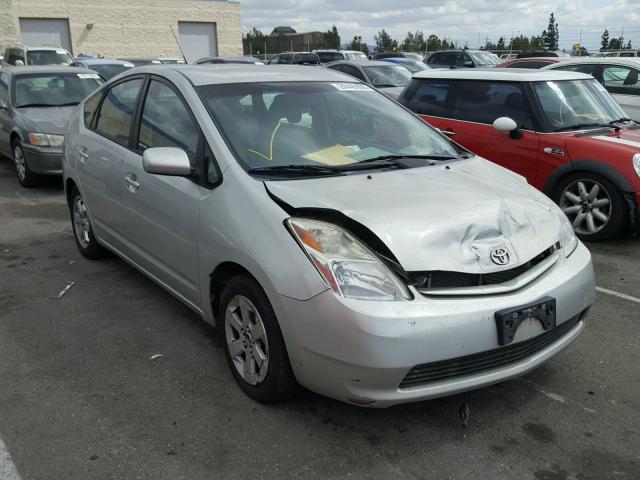 JTDKB20U357055154 - 2005 TOYOTA PRIUS SILVER photo 1