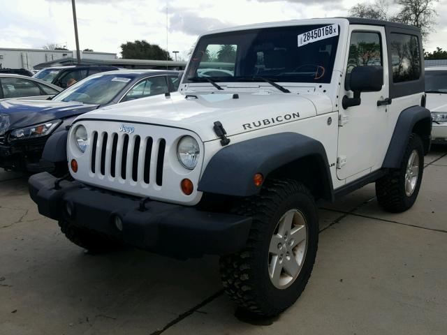 1J8GA641X7L221124 - 2007 JEEP WRANGLER R WHITE photo 2