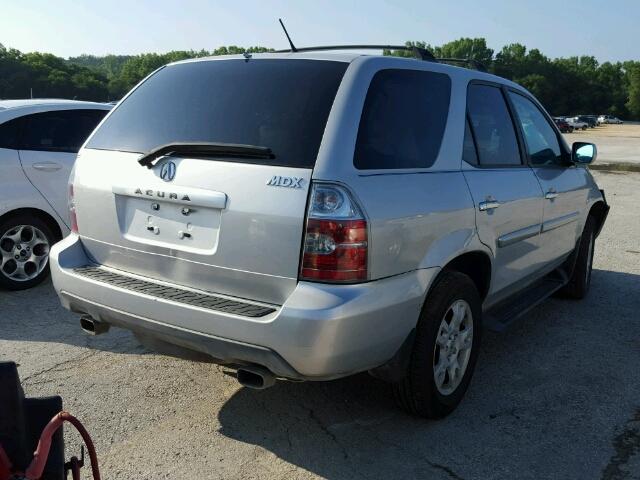 2HNYD186X4H560710 - 2004 ACURA MDX TOURIN SILVER photo 4