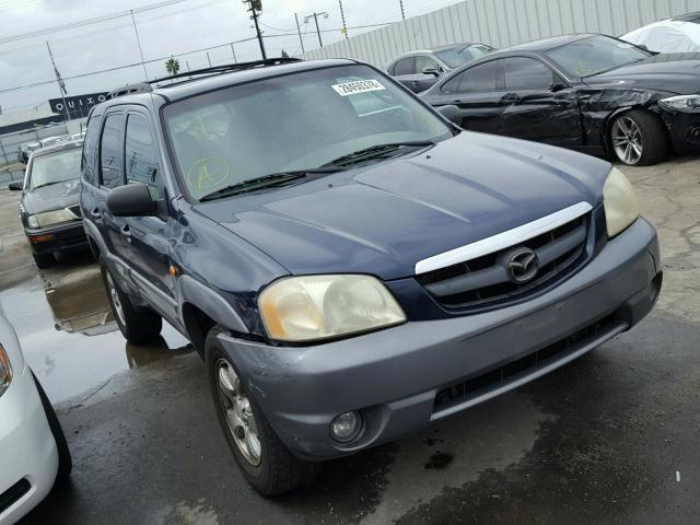 4F2YU08142KM40024 - 2002 MAZDA TRIBUTE LX BLUE photo 1