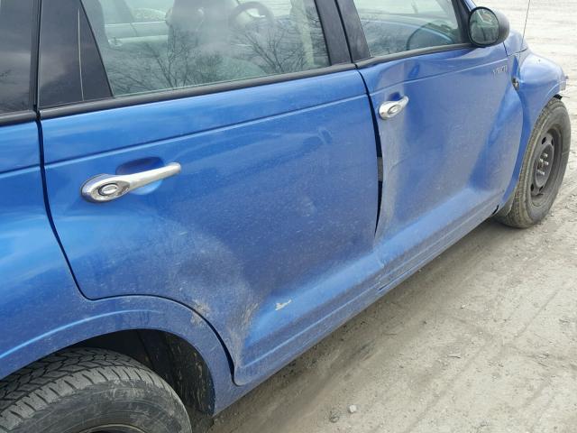 3A4FY48B86T319653 - 2006 CHRYSLER PT CRUISER BLUE photo 9