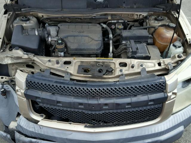 2CNDL13F656056680 - 2005 CHEVROLET EQUINOX LS GOLD photo 7