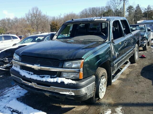 2GCEK13T551138866 - 2005 CHEVROLET SILVERADO GREEN photo 2