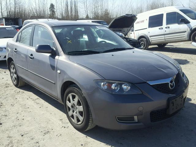 JM1BK12F381169560 - 2008 MAZDA 3 I GRAY photo 1