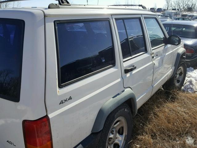 1J4FJ28S2VL602519 - 1997 JEEP CHEROKEE S WHITE photo 4