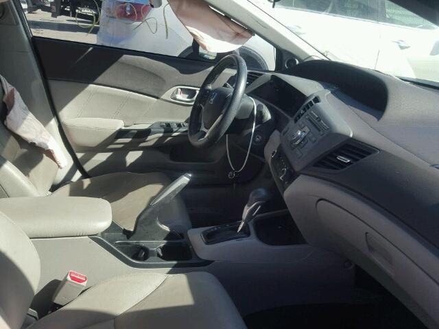 2HGFB2F97CH515794 - 2012 HONDA CIVIC EXL GRAY photo 5