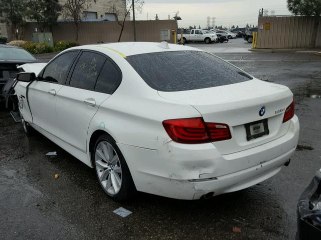 WBAFR7C55CC811230 - 2012 BMW 535 I WHITE photo 3