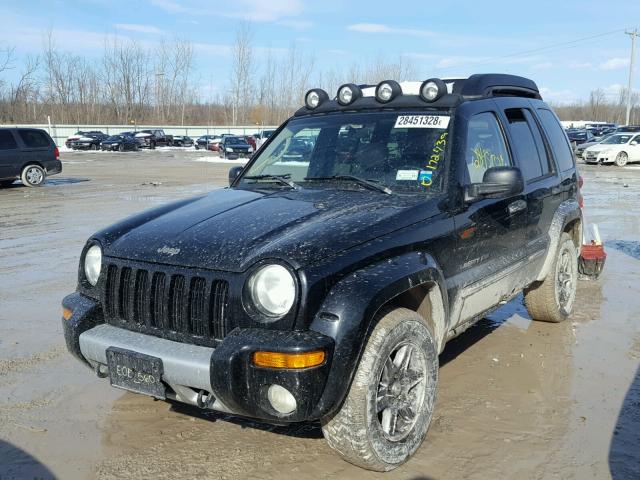 1J4GK38K53W514812 - 2003 JEEP LIBERTY RE BLACK photo 2