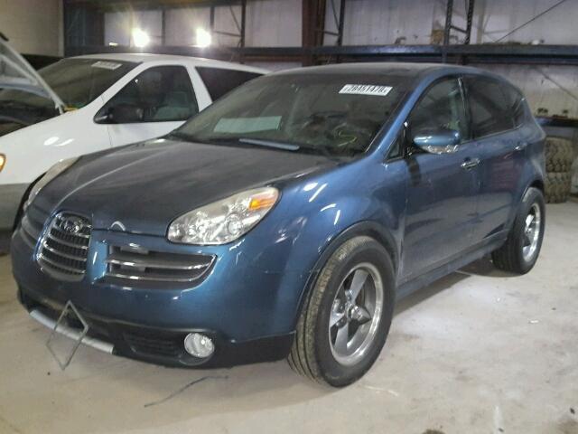 4S4WX85C764414428 - 2006 SUBARU B9 TRIBECA BLUE photo 2