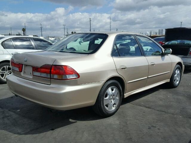 1HGCG16591A078064 - 2001 HONDA ACCORD EX GOLD photo 4