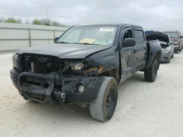 3TMJU62N77M049191 - 2007 TOYOTA TACOMA DOU BLACK photo 2