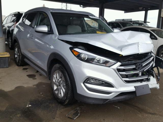 KM8J33A45JU609654 - 2018 HYUNDAI TUCSON LIM SILVER photo 1