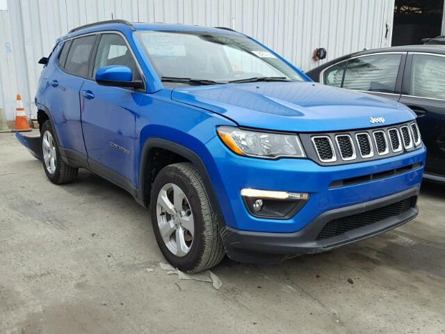 3C4NJDBB6JT116543 - 2018 JEEP COMPASS LA BLUE photo 1