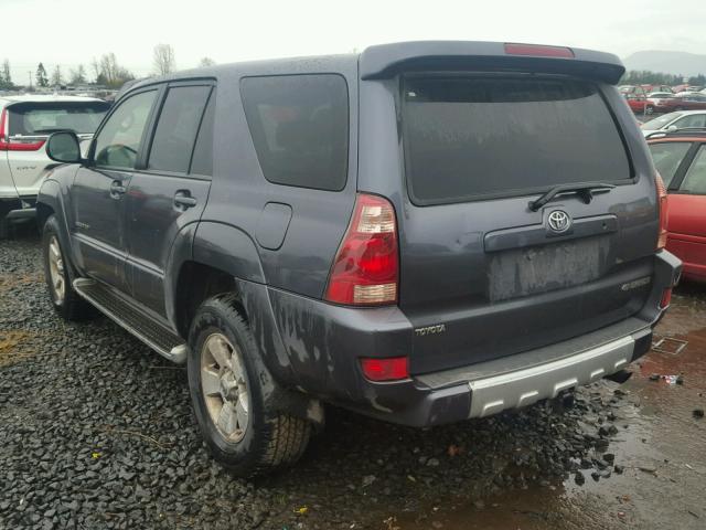 JTEBU17R730006403 - 2003 TOYOTA 4RUNNER LI GRAY photo 3