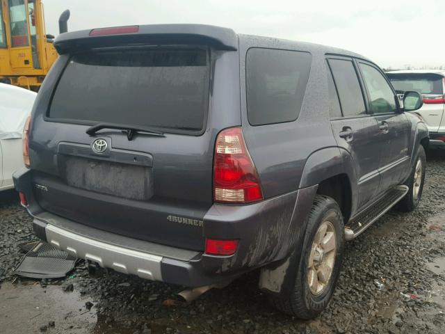 JTEBU17R730006403 - 2003 TOYOTA 4RUNNER LI GRAY photo 4