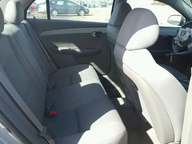 1G1ZA5EU4CF394626 - 2012 CHEVROLET MALIBU LS ვერცხლისფერი ფოტო 6