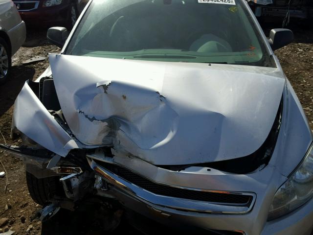 1G1ZA5EU4CF394626 - 2012 CHEVROLET MALIBU LS ვერცხლისფერი ფოტო 7