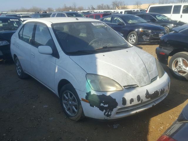 JT2BK12U910030715 - 2001 TOYOTA PRIUS WHITE photo 1