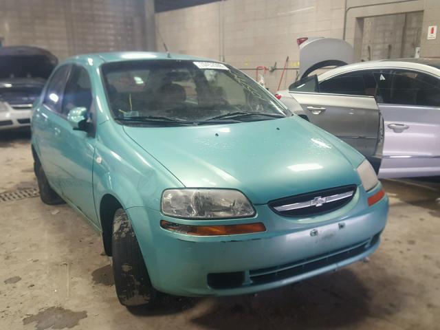 KL1TD56656B557467 - 2006 CHEVROLET AVEO BASE Yeşil fotoğraf 1