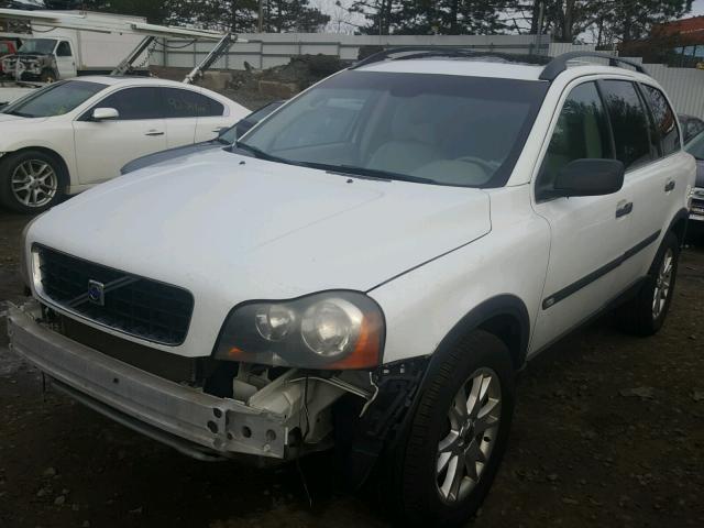 YV1CZ911051169073 - 2005 VOLVO XC90 T6 WHITE photo 2