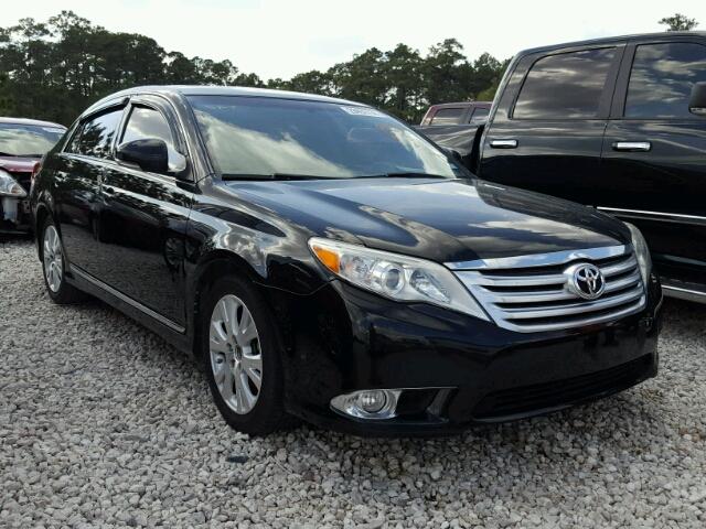4T1BK3DB5CU452969 - 2012 TOYOTA AVALON BAS BLACK photo 1