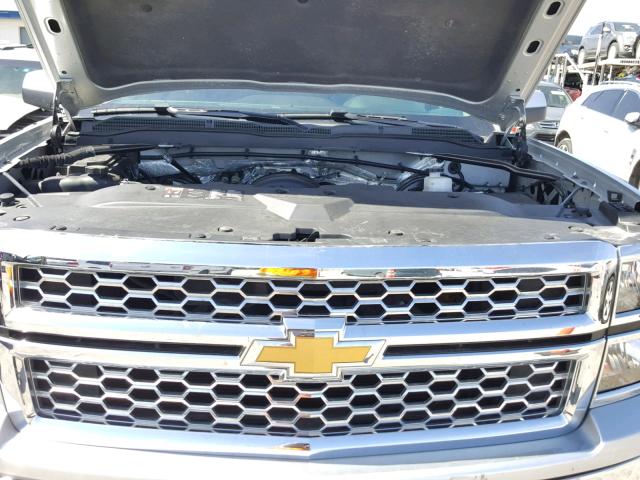 3GCUKREC7FG392742 - 2015 CHEVROLET SILVERADO SILVER photo 7