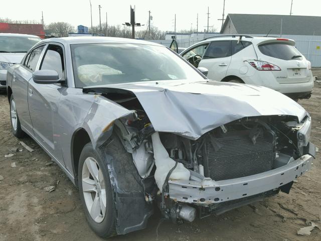 2B3CL3CG0BH544089 - 2011 DODGE CHARGER SILVER photo 1