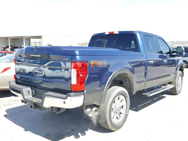 1FT7W2BT2HEC29889 - 2017 FORD F250 SUPER BLUE photo 4