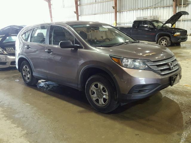 3CZRM3H30EG705714 - 2014 HONDA CR-V LX GRAY photo 1