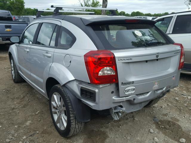 1B3CB5HA3BD113603 - 2011 DODGE CALIBER HE SILVER photo 3