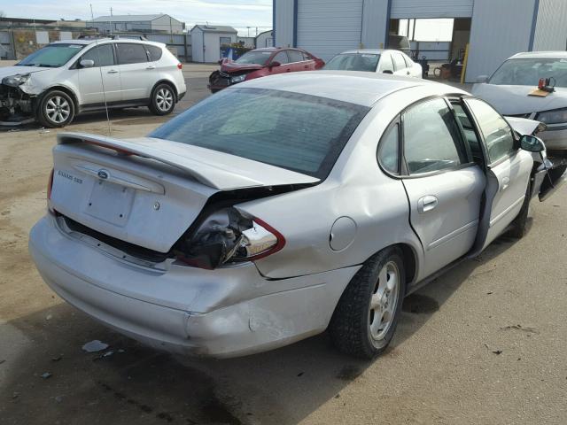 1FAFP55U53G242265 - 2003 FORD TAURUS SES SILVER photo 4