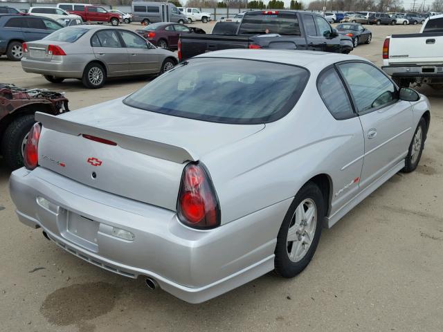 2G1WX15K029132618 - 2002 CHEVROLET MONTE CARL SILVER photo 4