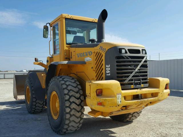 L90EV66906 - 2005 VOLVO L90E Q/C YELLOW photo 3