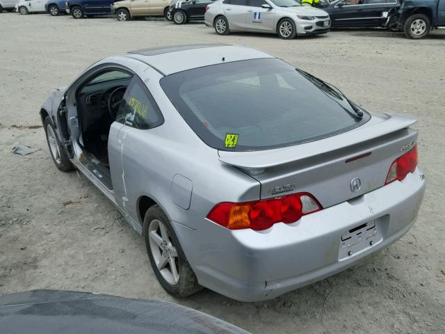 JH4DC53043C015023 - 2003 ACURA RSX TYPE-S SILVER photo 3