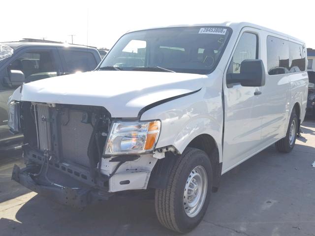 5BZBF0AAXHN851364 - 2017 NISSAN NV 3500 WHITE photo 2