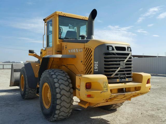 L90EV21074 - 2004 VOLVO L90E Q/C YELLOW photo 3