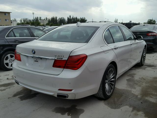 WBAKA4C52BC613241 - 2011 BMW 740 I WHITE photo 4