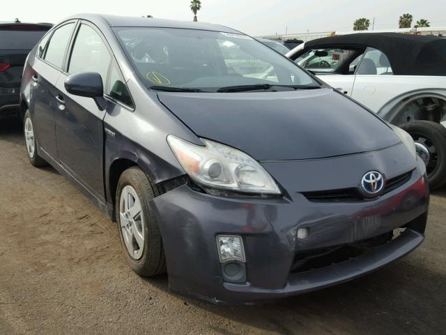 JTDKN3DU8A0178183 - 2010 TOYOTA PRIUS GRAY photo 1