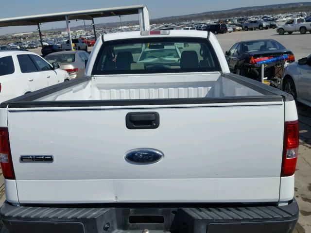 1FTRF12287NA46375 - 2007 FORD F150 WHITE photo 6