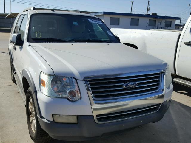 1FMEU73E96UA95780 - 2006 FORD EXPLORER X WHITE photo 1