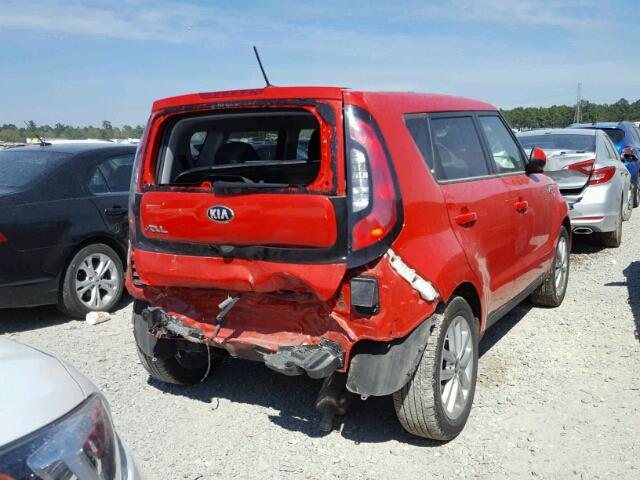 KNDJP3A53J7546473 - 2018 KIA SOUL + RED photo 4