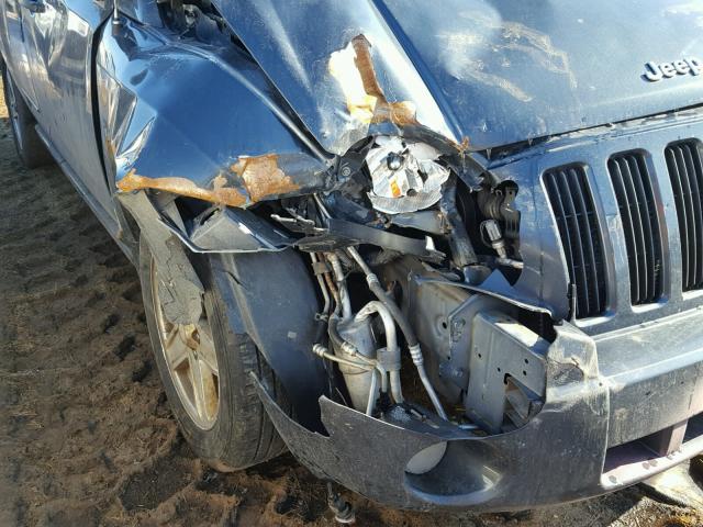 1J8FF47W58D696846 - 2008 JEEP COMPASS SP BLUE photo 9