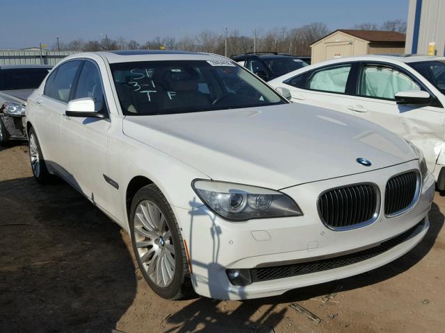 WBAKB8C58BCY64561 - 2011 BMW 750LI WHITE photo 1