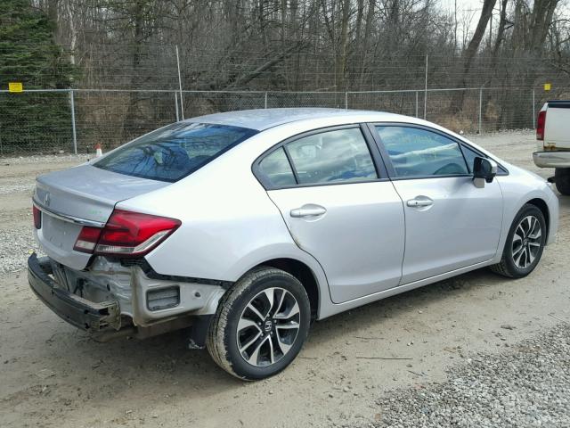2HGFB2F87EH530497 - 2014 HONDA CIVIC EX Gümüş foto 4