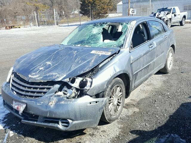 1C3LC56K87N532866 - 2007 CHRYSLER SEBRING TO SILVER photo 2