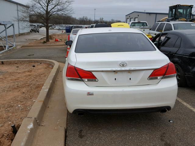 4T1BK3DB3BU373931 - 2011 TOYOTA AVALON BAS WHITE photo 3