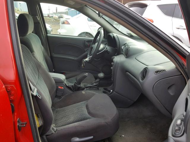 1G2NF52E44M519579 - 2004 PONTIAC GRAND AM S წითელი ფოტო 5