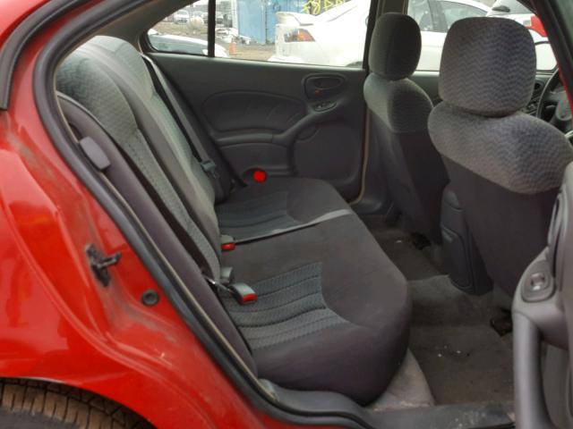 1G2NF52E44M519579 - 2004 PONTIAC GRAND AM S წითელი ფოტო 6