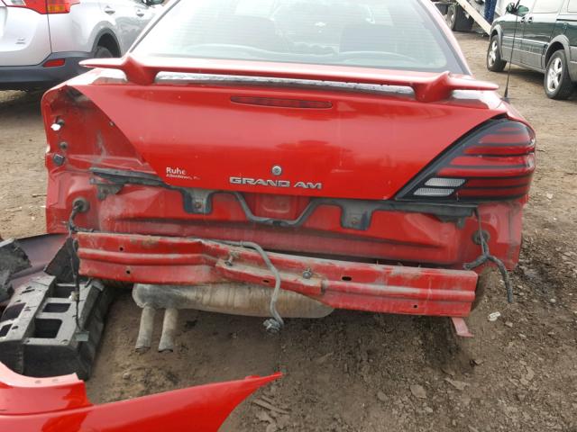 1G2NF52E44M519579 - 2004 PONTIAC GRAND AM S წითელი ფოტო 9